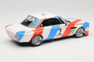BMW 3.0 CSL E9 #2 Luigi Racing A. de Fierlant / P. Xhenceval Winners 24 Hours of Spa 1975 Minichamps 1:18 155752602 Метал — снимка 2 от 6