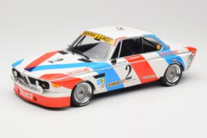 BMW 3.0 CSL E9 #2 Luigi Racing A. de Fierlant / P. Xhenceval Winners 24 Hours of Spa 1975 Minichamps 1:18 155752602 Метал