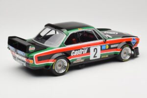 BMW 3.0 CSL E9 #2 Luigi Racing J-M. de Wael / A. de Fierlant Winners GP Nurburgring 1976 Minichamps 1:18 155762502 Метал — снимка 2 от 6