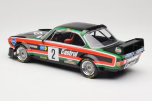 BMW 3.0 CSL E9 #2 Luigi Racing J-M. de Wael / A. de Fierlant Winners GP Nurburgring 1976 Minichamps 1:18 155762502 Метал — снимка 5 от 6
