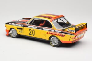 BMW 3.0 CSL E9 #20 BMW Faltz Alpina W. Werner / H. Schommers Norisring Trophy 1974 Minichamps 1:18 155742620 Метал — снимка 5 от 6
