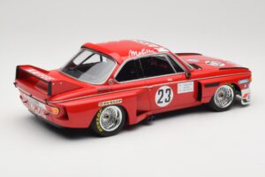 BMW 3.0 CSL E9 #23 Faltz Alpina A. de Fierlant / H. Grohs Zandvoort Trophy 1975 Minichamps 1:18 155752623 Метал — снимка 2 от 6