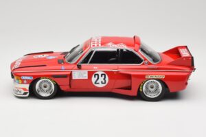 BMW 3.0 CSL E9 #23 Faltz Alpina A. de Fierlant / H. Grohs Zandvoort Trophy 1975 Minichamps 1:18 155752623 Метал — снимка 3 от 6