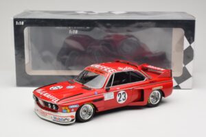 BMW 3.0 CSL E9 #23 Faltz Alpina A. de Fierlant / H. Grohs Zandvoort Trophy 1975 Minichamps 1:18 155752623 Метал — снимка 6 от 6
