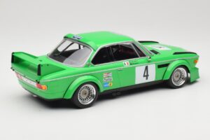 BMW 3.0 CSL E9 #4 Jolly Club Milano C. Finotto / C. Facetti Winners ETCC Zandvoort 1979 Minichamps 1:18 155792504 Метал — снимка 2 от 6