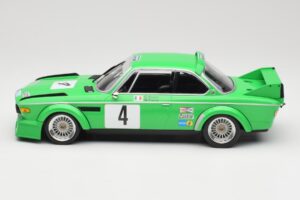 BMW 3.0 CSL E9 #4 Jolly Club Milano C. Finotto / C. Facetti Winners ETCC Zandvoort 1979 Minichamps 1:18 155792504 Метал — снимка 3 от 6