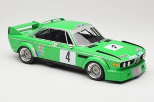 BMW 3.0 CSL E9 #4 Jolly Club Milano C. Finotto / C. Facetti Winners ETCC Zandvoort 1979 Minichamps 1:18 155792504 Метал — снимка 4 от 6