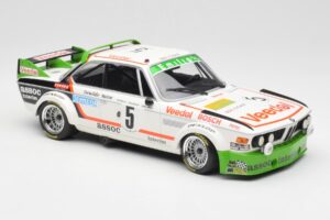 BMW 3.0 CSL E9 #5 Assoc Interim J-C. Chavan / A. Detrin Winners 24 Hours of Spa 1976 Minichamps 1:18 155762505 Метал — снимка 4 от 6
