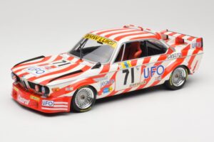 BMW 3.0 CSL E9 #71 Luigi Racing P. Xhenceval / J. Dieudonné 24 Hours of Le Mans 1977 Minichamps 1:18 155772571 Метал
