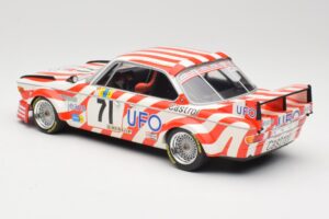 BMW 3.0 CSL E9 #71 Luigi Racing P. Xhenceval / J. Dieudonné 24 Hours of Le Mans 1977 Minichamps 1:18 155772571 Метал — снимка 5 от 6