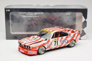 BMW 3.0 CSL E9 #71 Luigi Racing P. Xhenceval / J. Dieudonné 24 Hours of Le Mans 1977 Minichamps 1:18 155772571 Метал — снимка 6 от 6
