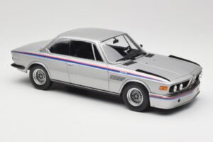 BMW 3.0 CSL E9 Polaris Silver Minichamps 1:18 155028135 Метал — снимка 4 от 6