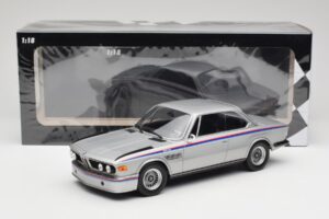 BMW 3.0 CSL E9 Polaris Silver Minichamps 1:18 155028135 Метал — снимка 6 от 6