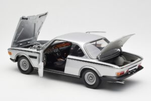 BMW 3.0 CSL E9 Сребрист Minichamps 1:18 180029020 Метал — снимка 5 от 8