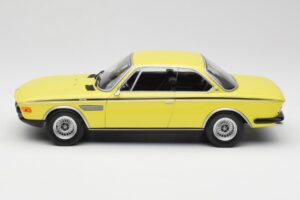 BMW 3.0 CSL E9 Жълт Minichamps 1:18 155028130 Метал — снимка 3 от 6