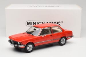 BMW 316 E21 Червен Minichamps 1:18 107024100 Смола — снимка 6 от 6