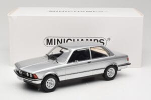 BMW 320 E21 Сребрист Minichamps 1:18 107024200 Смола — снимка 6 от 6