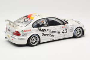 BMW 320i E46 #43 D. Muller WTCC 2005 AUTOart 1:18 80543 Метал — снимка 2 от 6