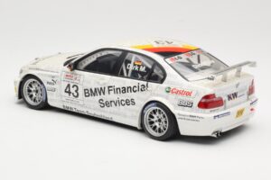 BMW 320i E46 #43 D. Muller WTCC 2005 AUTOart 1:18 80543 Метал — снимка 5 от 6