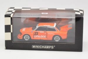 BMW 320i Group 5 #23 E. Cheever / G. Villeneuve 6 Hours of Mosport Class Winners 1977 Damaged Spoiler Minichamps 1:43 4007723 — снимка 5 от 5