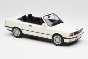 BMW 325i E30 Кабриолет Alpine Бял Norev 1:18 183213 Метал — снимка 4 от 6