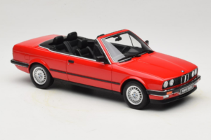 BMW 325i E30 Кабриолет Ярко Червен Otto 1:18 OT1194 Смола — снимка 4 от 6
