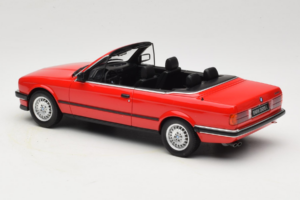 BMW 325i E30 Кабриолет Ярко Червен Otto 1:18 OT1194 Смола — снимка 5 от 6