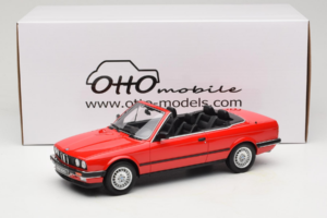 BMW 325i E30 Кабриолет Ярко Червен Otto 1:18 OT1194 Смола — снимка 6 от 6