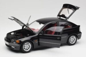 BMW 325Ti Compact E46 Черен Kyosho 1:18 80430024440 Метал — снимка 2 от 7