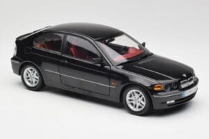BMW 325Ti Compact E46 Черен Kyosho 1:18 80430024440 Метал — снимка 5 от 7