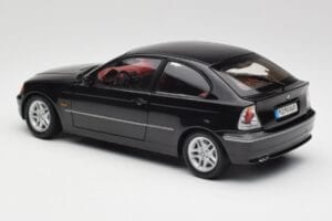 BMW 325Ti Compact E46 Черен Kyosho 1:18 80430024440 Метал — снимка 6 от 7