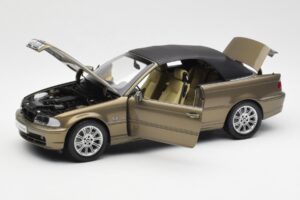 BMW 328Ci E46 Кабриолет Individual Месинг Металик Лимитирана Серия Kyosho 1:18 80430395004 Метал — снимка 2 от 8