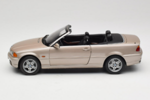 BMW 328i E46 Кабриолет Sand Beige Metallic Kyosho 1:18 80430009756 Метал — снимка 5 от 9