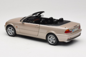 BMW 328i E46 Кабриолет Sand Beige Metallic Kyosho 1:18 80430009756 Метал — снимка 8 от 9