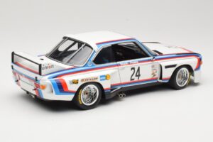BMW 3.5 CSL #24 H. Stuck / S. Posey 12 Hours of Sebring 1975 Minichamps 1:18 80430139188 Метал — снимка 3 от 8