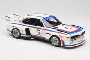 BMW 3.5 CSL E9 Gr.5 #5 K.W.M. Racing K. Miller / D. Cowart 6 Hours of Watkins Glen 1979 Minichamps 1:18 180792005 Метал — снимка 6 от 8