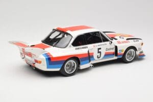 BMW 3.5 CSL E9 Gr.5 #5 S. Manhalter Winner Havirov Interseries 1977 Minichamps 1:18 180772005 Метал — снимка 3 от 8