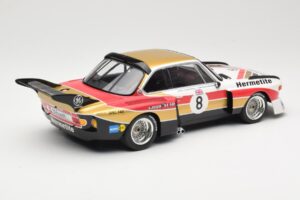 BMW 3.5 CSL E9 Hermetite #8 J. Fitzpatrick / T. Walkinshaw 1000 km Nurburgring 1976 Minichamps 1:18 155762608 Метал — снимка 2 от 6