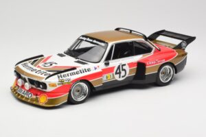 BMW 3.5 CSL E9 #45 Hermetite T. Walkinshaw / J. Fitzpatrick 24 Hours of Le Mans 1976 Minichamps 1:18 155762645 Метал