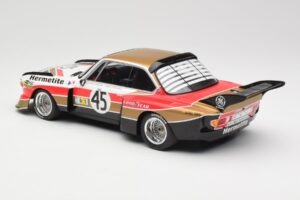 BMW 3.5 CSL E9 #45 Hermetite T. Walkinshaw / J. Fitzpatrick 24 Hours of Le Mans 1976 Minichamps 1:18 155762645 Метал — снимка 5 от 6