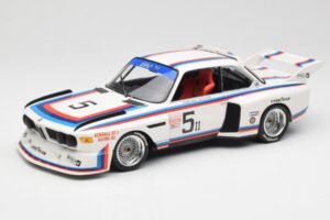 BMW 3.5 CSL E9 #5 K. Miller / D. Cowart 6 Hours of Watkins Glen 1979 Minichamps 1:18 155792605 Метал