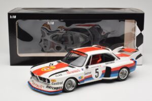 BMW 3.5 CSL E9 #5 S. Manhalter Winner Havirov International 1977 Minichamps 1:18 155772605 Метал — снимка 6 от 6