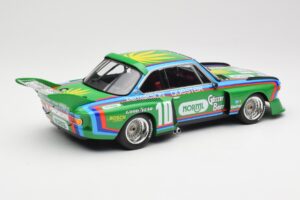BMW 3.5 CSL E9 Schnitzer #10 D. Quester / R. Peterson 6 Hours Watkins Glen 1976 Minichamps 1:18 155762610 Метал — снимка 2 от 6
