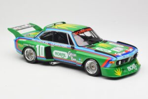 BMW 3.5 CSL E9 Schnitzer #10 D. Quester / R. Peterson 6 Hours Watkins Glen 1976 Minichamps 1:18 155762610 Метал — снимка 4 от 6