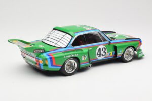 BMW 3.5 CSL E9 Schnitzer #43 D. Quester / A. Krebs 24 Hours of Le Mans 1976 Minichamps 1:18 155762643 Метал — снимка 2 от 6