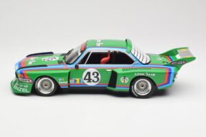 BMW 3.5 CSL E9 Schnitzer #43 D. Quester / A. Krebs 24 Hours of Le Mans 1976 Minichamps 1:18 155762643 Метал — снимка 3 от 6