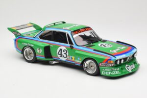 BMW 3.5 CSL E9 Schnitzer #43 D. Quester / A. Krebs 24 Hours of Le Mans 1976 Minichamps 1:18 155762643 Метал — снимка 4 от 6
