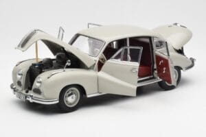 BMW 501 Cortina Сив AUTOart 1:18 80430393098 Метал — снимка 2 от 8