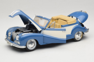 BMW 502 Кабриолет Синьо Tchibo 1:18 45396 Метал — снимка 2 от 8