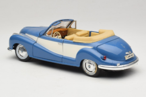 BMW 502 Кабриолет Синьо Tchibo 1:18 45396 Метал — снимка 7 от 8